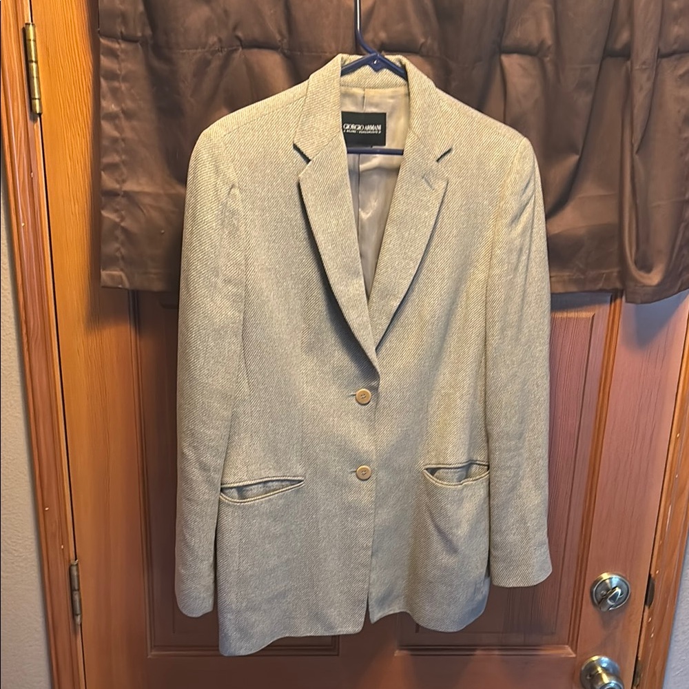 Vintage 90’s Giorgio Armani Gray Blazer